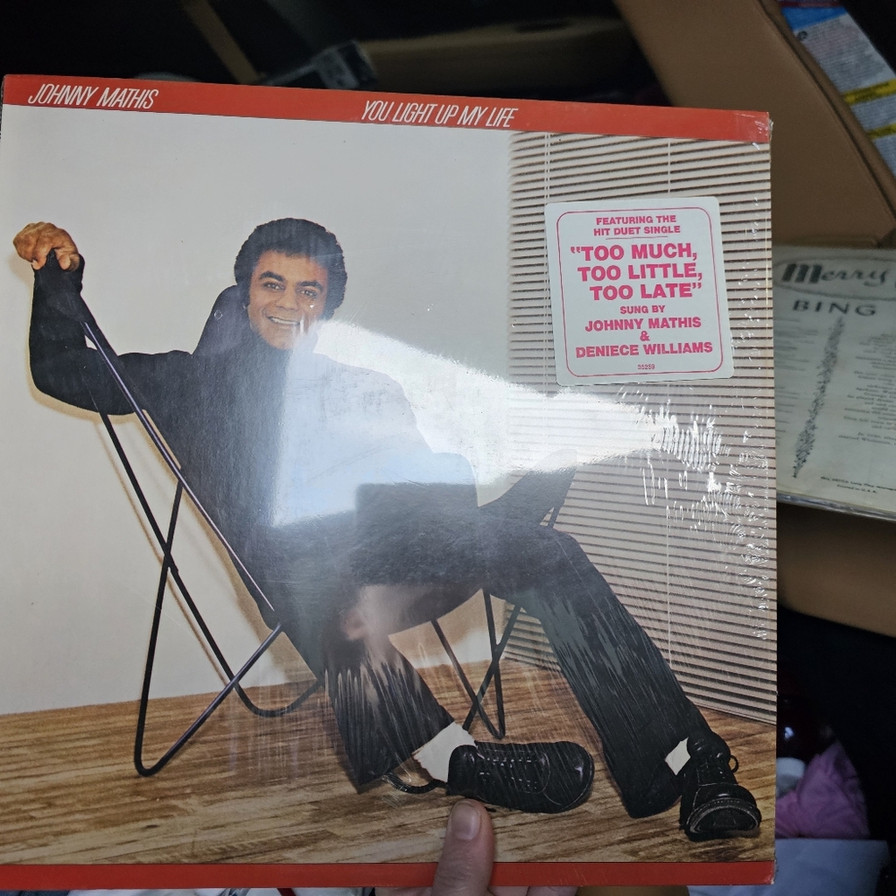 Johhny Mathis You Light Up My Life Vinyl